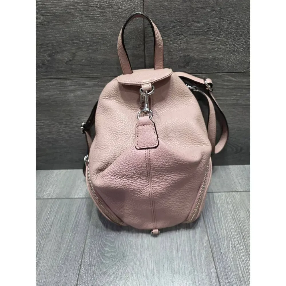 Rebecca Minkoff Julian backpack Small Pink Leather Zipper Bag B000437